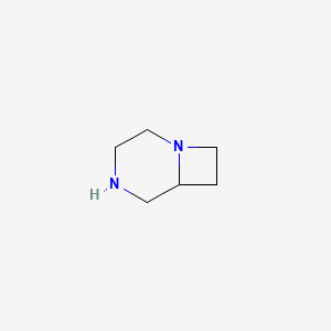 1,4-Diazabicyclo[4.2.0]octane chemical structure (CAS 31029-60-4)