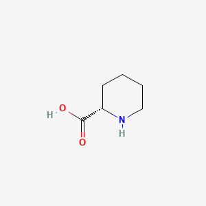 (S)-Piperidine-2-carboxylic acid chemical structure (CAS 3105-95-1)