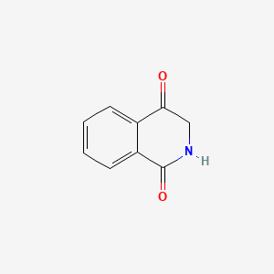 2,3-Dihydroisoquinoline-1,4-dione chemical structure (CAS 31053-30-2)