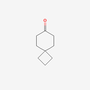 Spiro[3.5]nonan-7-one chemical structure (CAS 31058-02-3)