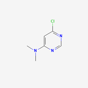 6-Chloro-N,N-dimethylpyrimidin-4-amine chemical structure (CAS 31058-83-0)