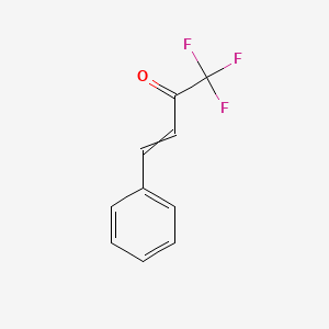 1,1,1-Trifluoro-4-phenylbut-3-en-2-one chemical structure (CAS 3108-32-5)