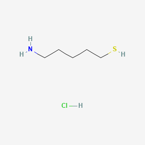 5-Aminopentane-1-thiol hydrochloride chemical structure (CAS 31110-78-8)
