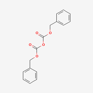 Dibenzyl pyrocarbonate chemical structure (CAS 31139-36-3)