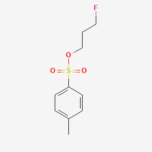 3-Fluoropropyl 4-methylbenzenesulfonate chemical structure (CAS 312-68-5)