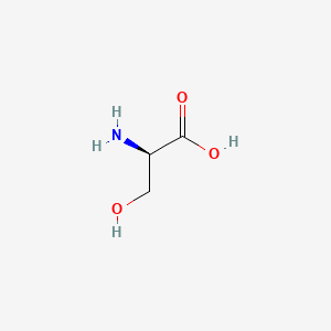 H-D-Ser-OH chemical structure (CAS 312-84-5)