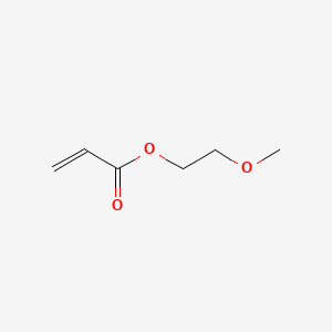 2-Methoxyethyl acrylate chemical structure (CAS 3121-61-7)