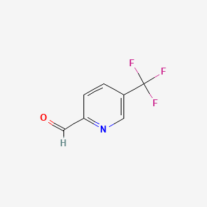 5-(Trifluoromethyl)picolinaldehyde chemical structure (CAS 31224-82-5)