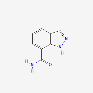 1H-Indazole-7-carboxamide chemical structure (CAS 312746-74-0)