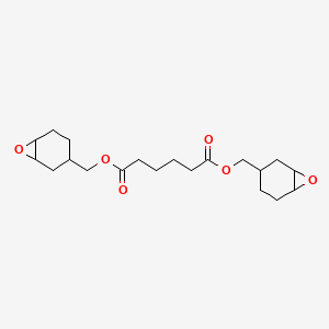 Bis(7-oxabicyclo[4.1.0]heptan-3-ylmethyl) adipate chemical structure (CAS 3130-19-6)
