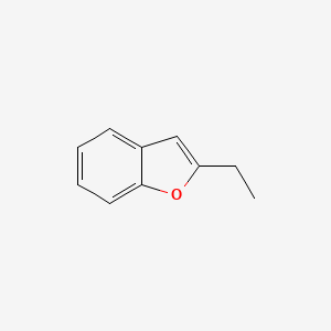 2-Ethylbenzofuran chemical structure (CAS 3131-63-3)