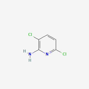 2-Amino-3,6-dichloropyridine chemical structure (CAS 313535-01-2)