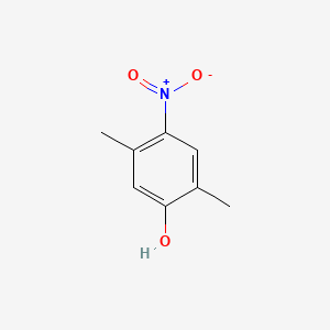 2,5-Dimethyl-4-nitrophenol chemical structure (CAS 3139-05-7)
