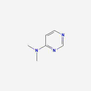 N,N-Dimethylpyrimidin-4-amine chemical structure (CAS 31401-45-3)