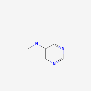 N,N-Dimethylpyrimidin-5-amine chemical structure (CAS 31401-46-4)