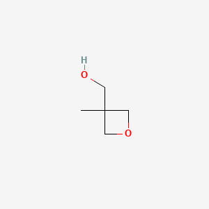 3-Methyl-3-oxetanemethanol chemical structure (CAS 3143-02-0)