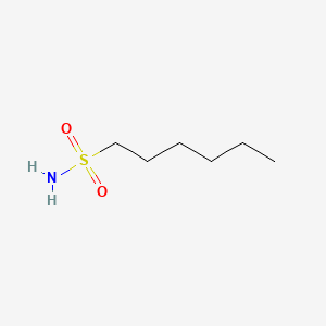 1-Hexanesulfonamide chemical structure (CAS 3144-11-4)