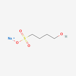 Sodium 4-hydroxybutane-1-sulfonate chemical structure (CAS 31465-25-5)