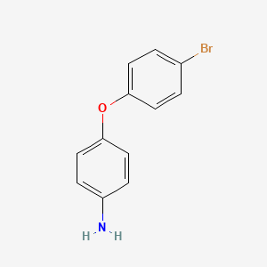 4-(4-Bromophenoxy)aniline chemical structure (CAS 31465-35-7)