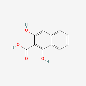 1,3-Dihydroxy-2-naphthoic acid chemical structure (CAS 3147-58-8)