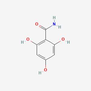 2,4,6-Trihydroxybenzamide chemical structure (CAS 3147-74-8)