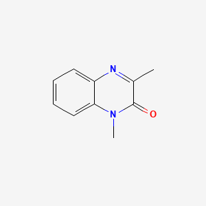 1,3-Dimethylquinoxalin-2(1H)-one chemical structure (CAS 3149-25-5)
