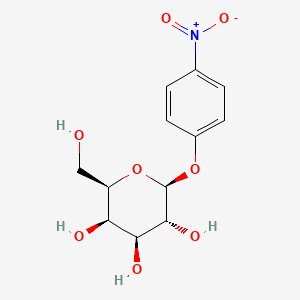 4-Nitrophenyl β-D-Galactopyranoside chemical structure (CAS 3150-24-1)
