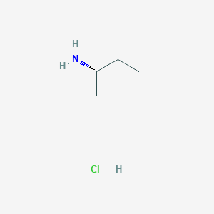 (S)-Butan-2-amine hydrochloride chemical structure (CAS 31519-50-3)