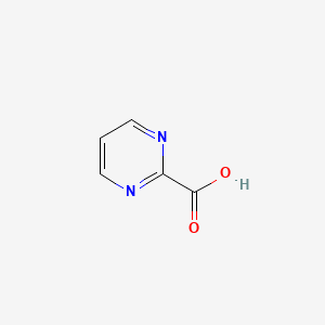 2-Pyrimidinecarboxylic acid chemical structure (CAS 31519-62-7)