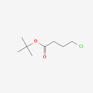 tert-Butyl 4-chlorobutanoate chemical structure (CAS 3153-32-0)