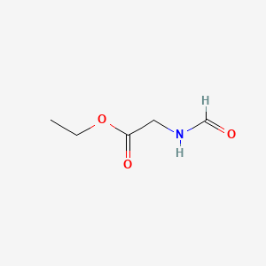 N-FormylglycineEthylEster chemical structure (CAS 3154-51-6)