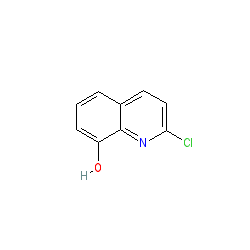 2-Chloroquinolin-8-ol chemical structure (CAS 31568-91-9)