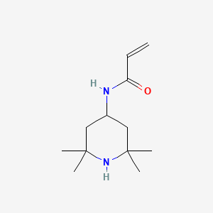 N-(2,2,6,6-Tetramethylpiperidin-4-yl)acrylamide chemical structure (CAS 31582-37-3)