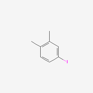 4-Iodo-1,2-dimethylbenzene chemical structure (CAS 31599-61-8)