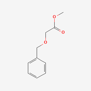 Methyl 2-(benzyloxy)acetate chemical structure (CAS 31600-43-8)