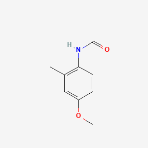 2-Acetamido-5-methoxytoluene chemical structure (CAS 31601-41-9)