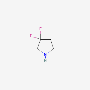 3,3-Difluoropyrrolidine chemical structure (CAS 316131-01-8)