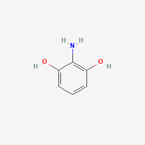 2-Amino-1,3-benzenediol chemical structure (CAS 3163-15-3)