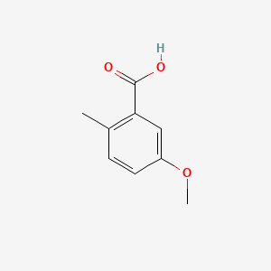 5-Methoxy-2-methylbenzoic acid chemical structure (CAS 3168-59-0)