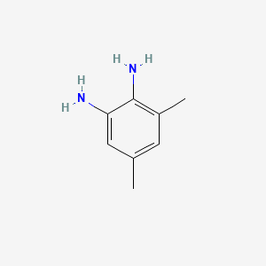 3,5-Dimethyl-1,2-benzenediamine chemical structure (CAS 3171-46-8)