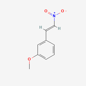 1-Methoxy-3-(2-nitrovinyl)benzene chemical structure (CAS 3179-09-7)