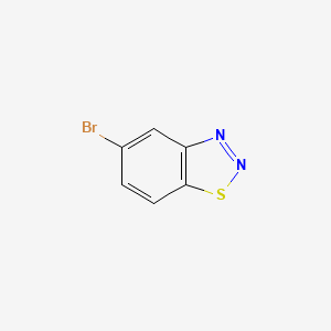 5-Bromobenzo[d][1,2,3]thiadiazole chemical structure (CAS 31860-01-2)