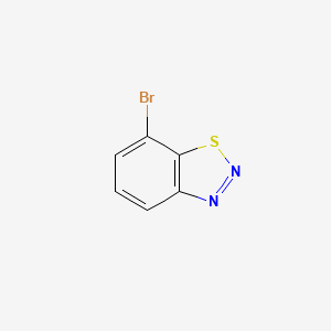 7-Bromobenzo[d][1,2,3]thiadiazole chemical structure (CAS 31860-03-4)