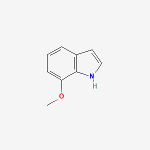 7-Methoxyindole chemical structure (CAS 3189-22-8)