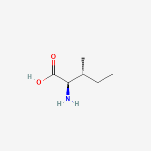 H-D-Ile-OH chemical structure (CAS 319-78-8)