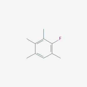 2-Fluoro-1,3,4,5-tetramethylbenzene chemical structure (CAS 319-91-5)