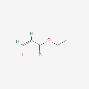 (Z)-Ethyl 3-iodoacrylate chemical structure (CAS 31930-36-6)