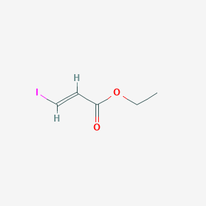 (E)-Ethyl 3-iodoacrylate chemical structure (CAS 31930-37-7)
