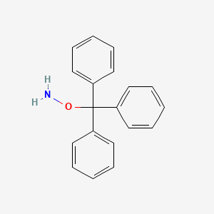 O-Tritylhydroxylamine chemical structure (CAS 31938-11-1)