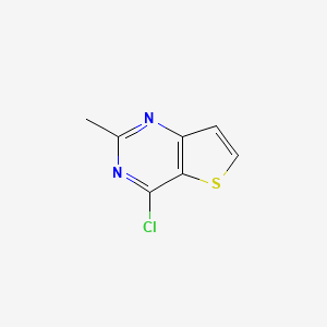 4-Chloro-2-methylthieno[3,2-d]pyrimidine chemical structure (CAS 319442-16-5)